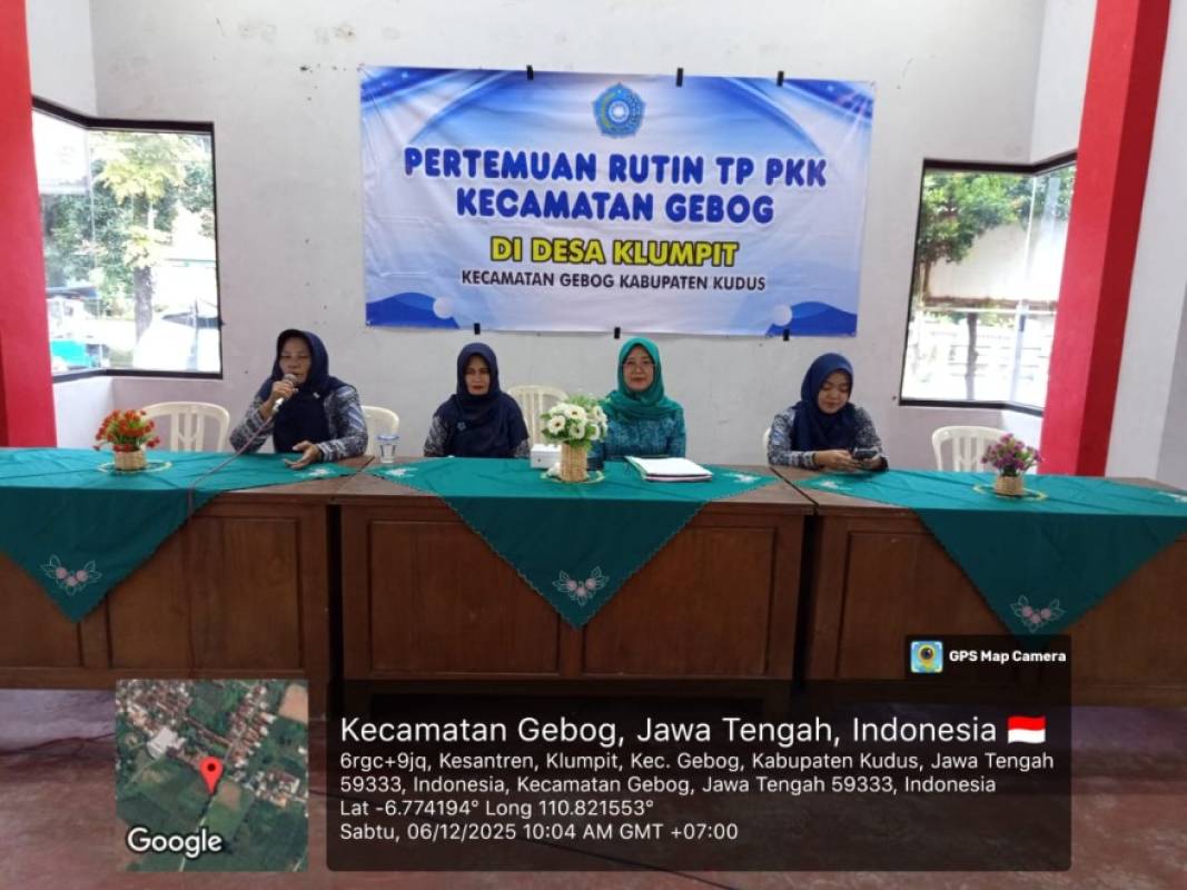 Pertemuan Rutin TP PKK Kec Gebog